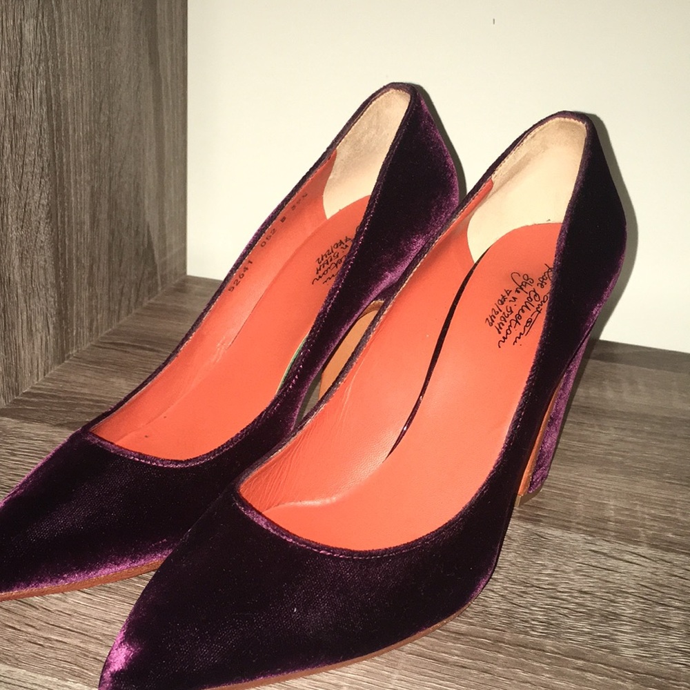 Santoni Rose Collection Vellutino Prugna Chiaro